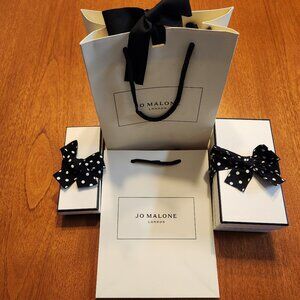 Jo Malone Bag and Two Perfume Boxes